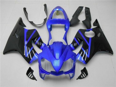2001-2003 Honda CBR600 F4i Motorcycle Fairing - Blue Glossy Black UK Manufacturers