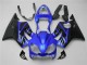 2001-2003 Honda CBR600 F4i Motorcycle Fairing - Blue Glossy Black UK Manufacturers