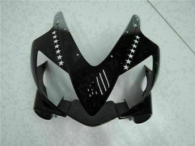 2001-2003 Honda CBR600 F4i Motorcycle Fairings - Glossy Black Silver SevenStars UK Manufacturers