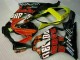 2001-2003 Honda CBR600 F4i Motorcycle Fairings - Yellow Orange Glossy Black Rossi 46 UK Manufacturers