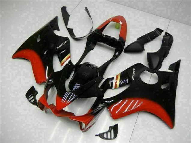 2001-2003 Honda CBR600 F4i Motorcycle Fairing Kits - Red Glossy Black UK Manufacturers