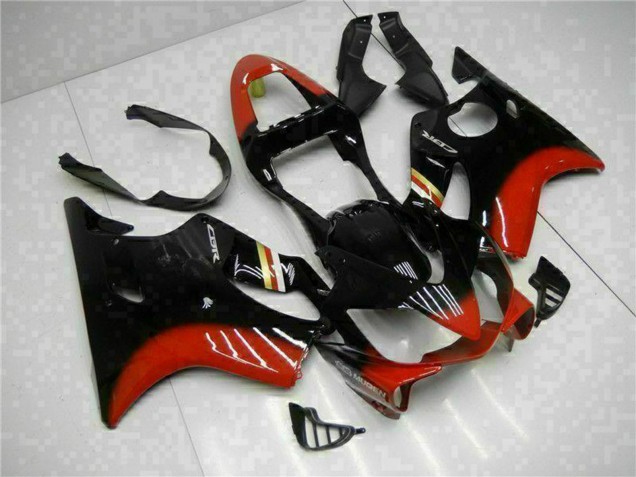 2001-2003 Honda CBR600 F4i Motorcycle Fairing Kits - Red Glossy Black UK Manufacturers