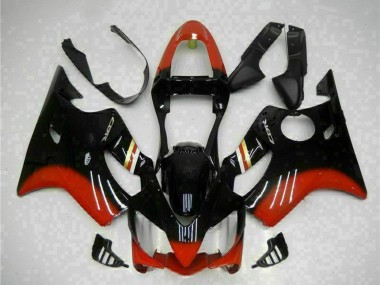 2001-2003 Honda CBR600 F4i Motorcycle Fairing Kits - Red Glossy Black UK Manufacturers