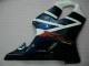2001-2003 Honda CBR600 F4i Motorcycle Fairings - White Blue Black Stripe UK Manufacturers