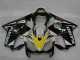 2001-2003 Honda CBR600 F4i Motorcycle Fairings - White Yellow Glossy Black Playboy UK Manufacturers