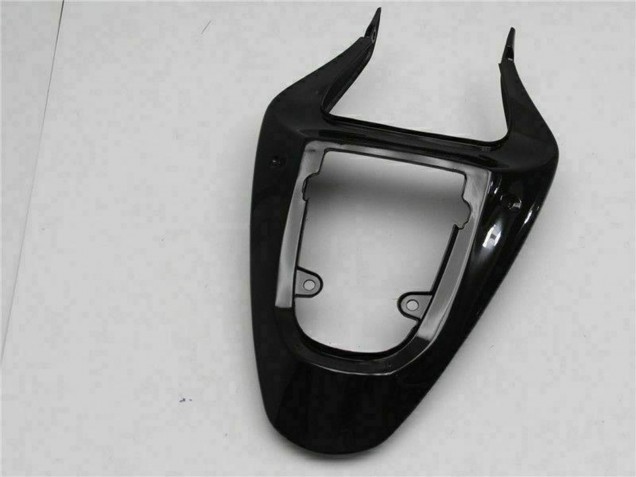2001-2003 Suzuki GSXR 600/750 Motorcycle Fairings - Glossy Black Silver Flame UK Manufacturers