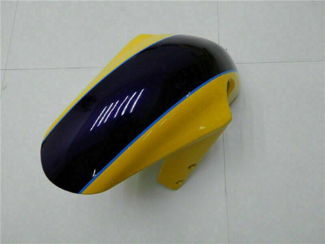 2001-2003 Suzuki GSXR 600/750 Motorcycle Fairings - Yellow Dark Blue Glossy Black UK Manufacturers