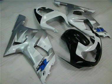 2001-2003 Suzuki GSXR 600/750 Motorcycle Fairings - Yellow Glossy Black UK Manufacturers