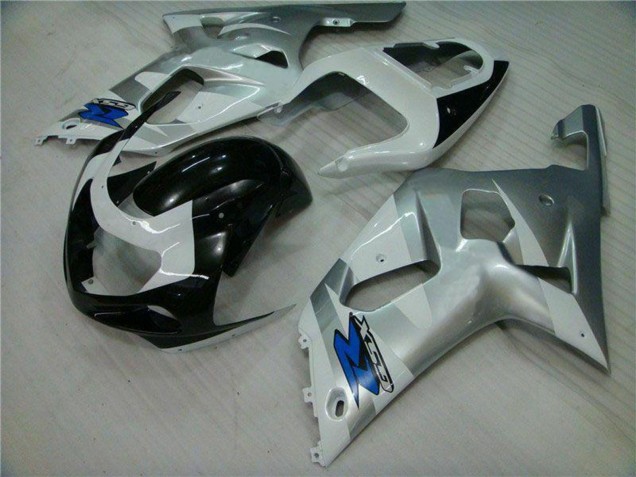 2001-2003 Suzuki GSXR 600/750 Motorcycle Fairings - Yellow Glossy Black UK Manufacturers