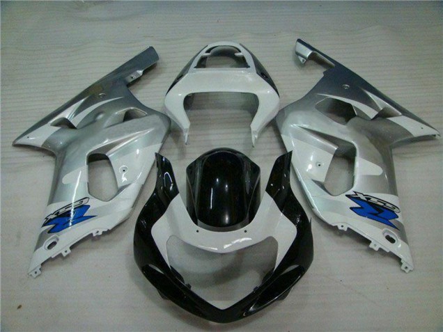 2001-2003 Suzuki GSXR 600/750 Motorcycle Fairings - Yellow Glossy Black UK Manufacturers