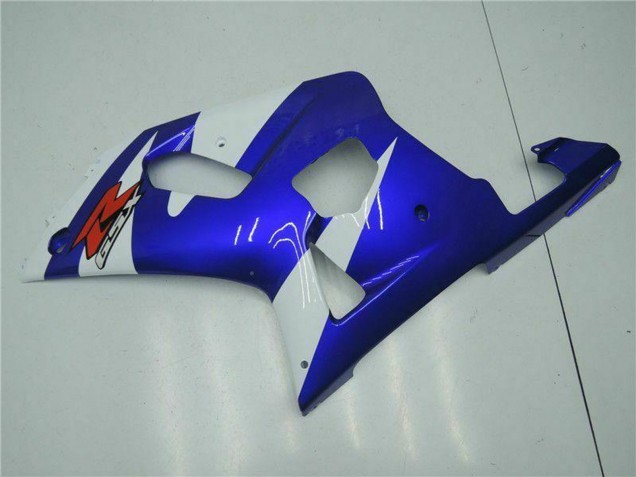 2001-2003 Suzuki GSXR 600/750 Motorcycle Fairings - White Blue Black UK Manufacturers
