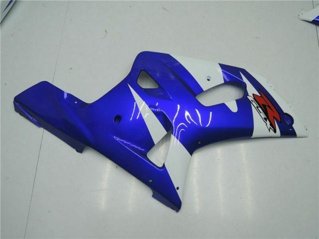 2001-2003 Suzuki GSXR 600/750 Motorcycle Fairings - White Blue Black UK Manufacturers