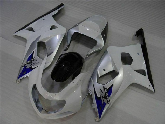 2001-2003 Suzuki GSXR 600/750 Motorcycle Fairings - White Silver Blue Black UK Manufacturers