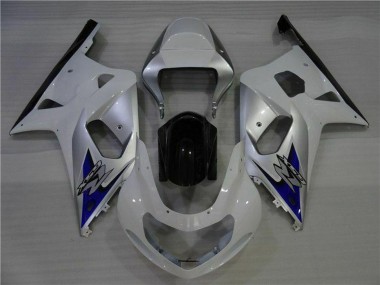 2001-2003 Suzuki GSXR 600/750 Motorcycle Fairings - White Silver Blue Black UK Manufacturers
