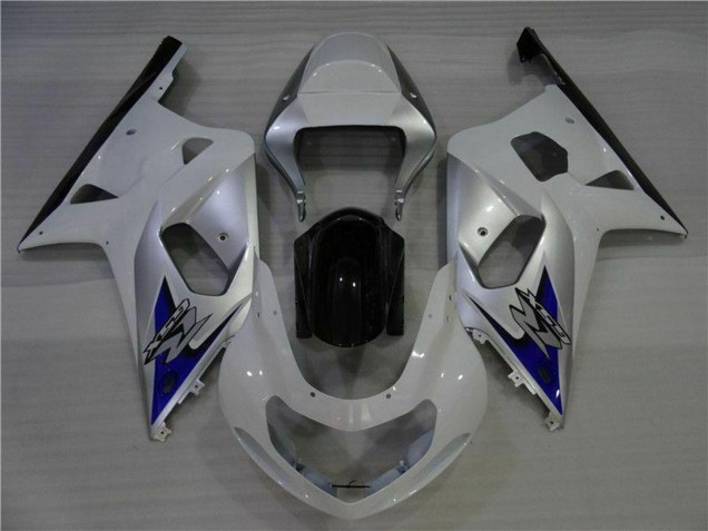 2001-2003 Suzuki GSXR 600/750 Motorcycle Fairings - White Silver Blue Black UK Manufacturers
