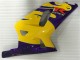 2001-2003 Suzuki GSXR 600/750 Motorcycle Fairings - Yellow Purple UK Manufacturers