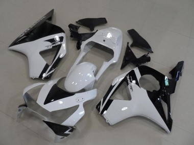 2002-2003 Honda CBR900RR 954 Motorcycle Fairings - White Glossy Black UK Manufacturers