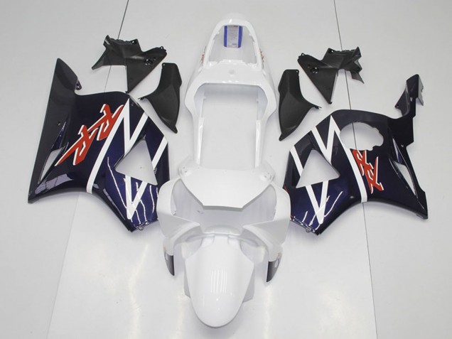 2002-2003 Honda CBR900RR 954 Motorcycle Fairings - Dark Blue White UK Manufacturers