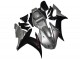 2002-2003 Yamaha YZF R1 Motorcycle Fairings - Silver Matte Black UK Manufacturers