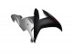 2002-2003 Yamaha YZF R1 Motorcycle Fairings - Silver Matte Black UK Manufacturers