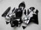 2003-2004 Honda CBR600RR Motorcycle Fairings - Silver Glossy Black Stripe UK Manufacturers