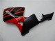 2003-2004 Honda CBR600RR Motorcycle Fairings - Red Glossy Black OEM Style UK Manufacturers