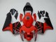 2003-2004 Honda CBR600RR Motorcycle Fairings - Red Glossy Black OEM Style UK Manufacturers