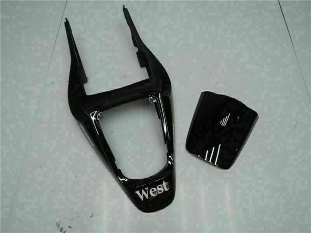 2003-2004 Honda CBR600RR Motorcycle Fairings - Glossy Black White West Mobil UK Manufacturers