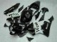2003-2004 Honda CBR600RR Motorcycle Fairings - Glossy Black White West Mobil UK Manufacturers