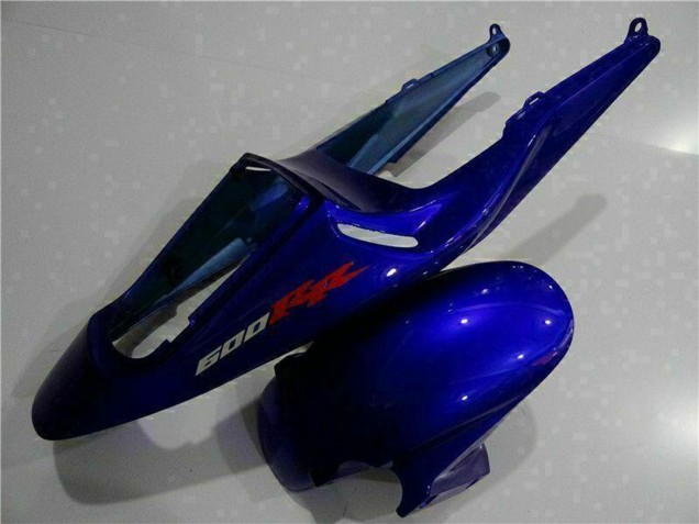 2003-2004 Honda CBR600RR Motorcycle Fairing Kits - Blue Glossy Black UK Manufacturers