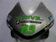 2003-2004 Honda CBR600RR Motorcycle Fairing - Silver Green Glossy Black UK Manufacturers