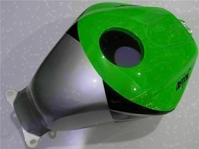 2003-2004 Honda CBR600RR Motorcycle Fairing - Silver Green Glossy Black UK Manufacturers