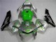 2003-2004 Honda CBR600RR Motorcycle Fairing - Silver Green Glossy Black UK Manufacturers