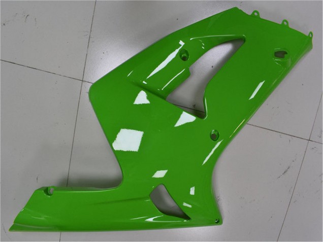 2003-2004 Kawasaki ZX6R Motorcycle Fairing - Green UK Manufacturers