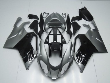 2003-2006 Aprilia RSV1000 Motorcycle Fairing - Glossy Black Grey UK Manufacturers