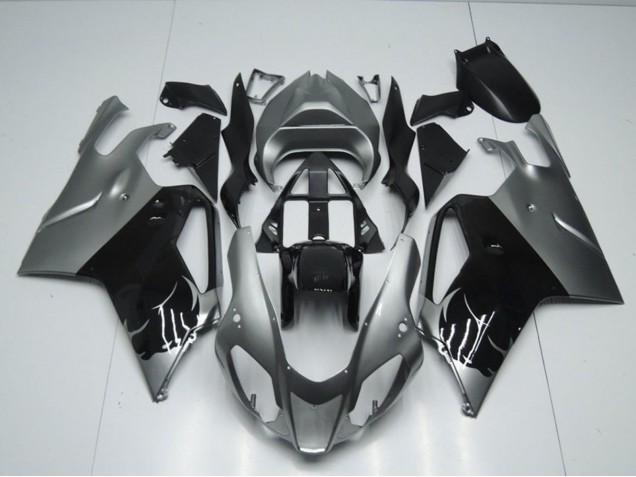 2003-2006 Aprilia RSV1000 Motorcycle Fairing - Glossy Black Grey UK Manufacturers