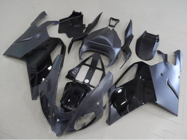 2003-2006 Aprilia RSV1000 Motorcycle Fairings - Glossy Black Grey UK Manufacturers