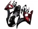 2003-2004 Yamaha YZF R6 Motorcycle Fairing Kits - Glossy Black Red UK Manufacturers