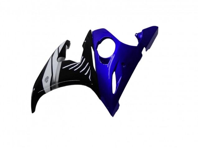 2003-2004 Yamaha YZF R6 Motorcycle Fairings - Blue White Glossy Black UK Manufacturers