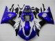 2003-2004 Yamaha YZF R6 Motorcycle Fairings - Blue White Glossy Black UK Manufacturers
