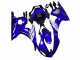 2003-2004 Yamaha YZF R6 Motorcycle Fairings - Blue White UK Manufacturers