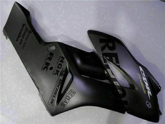 2004-2005 Honda CBR1000RR Motorcycle Fairings - Matte Black Repsol UK Manufacturers