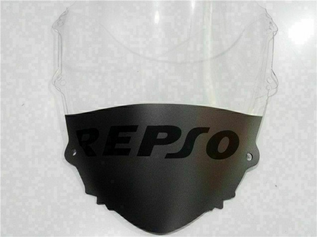 2004-2005 Honda CBR1000RR Motorcycle Fairings - Matte Black Repsol UK Manufacturers