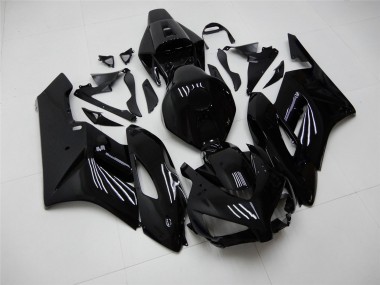 2004-2005 Honda CBR1000RR Motorcycle Fairings - Glossy Black Matte Black UK Manufacturers