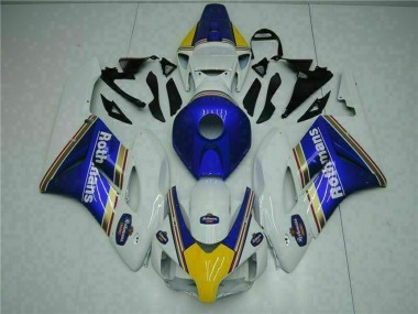 2004-2005 Honda CBR1000RR Motorcycle Fairing - White Blue Yellow Rothmans UK Manufacturers