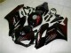 2004-2005 Honda CBR1000RR Motorcycle Fairings - Glossy Black Red Flame UK Manufacturers