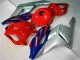 2004-2005 Honda CBR1000RR Motorcycle Fairings - Silver Red Blue Black Stripe UK Manufacturers