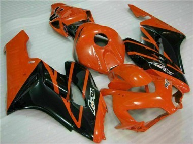 2004-2005 Honda CBR1000RR Motorcycle Fairings - Orange Glossy Black UK Manufacturers