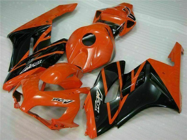 2004-2005 Honda CBR1000RR Motorcycle Fairings - Orange Glossy Black UK Manufacturers
