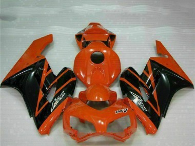 2004-2005 Honda CBR1000RR Motorcycle Fairings - Orange Glossy Black UK Manufacturers